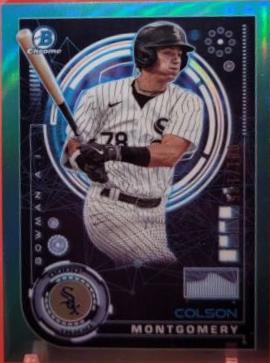 Colson Montgomery [Aqua Refractor] #BAI-9