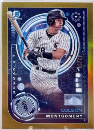Colson Montgomery [Gold Refractor] #BAI-9