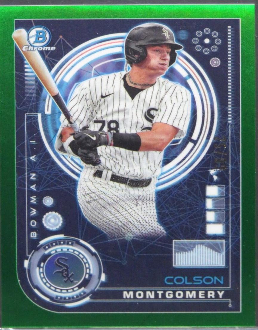 Colson Montgomery [Green Refractor] #BAI-9