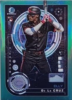 Elly De La Cruz [Aqua Refractor] #BAI-1