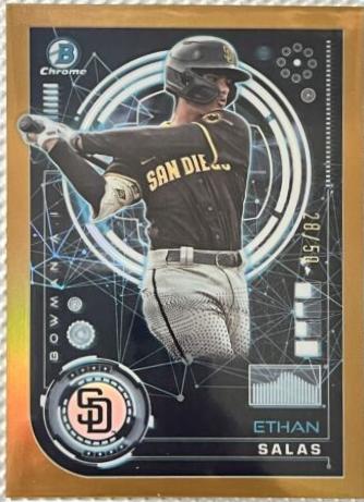 Ethan Salas [Gold Refractor] #BAI-14