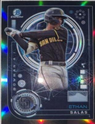 Ethan Salas [Orange Refractor] #BAI-14