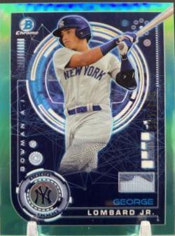 George Lombard Jr. [Aqua Refractor] #BAI-19