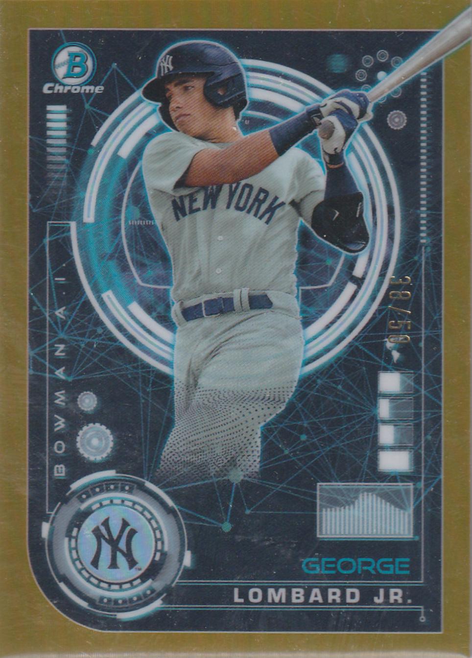 George Lombard Jr. [Gold Refractor] #BAI-19