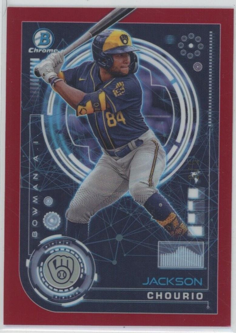 Jackson Chourio [Red Refractor] #BAI-16
