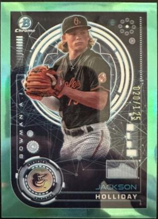 Jackson Holliday [Aqua Refractor] #BAI-6