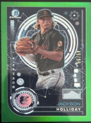 Jackson Holliday [Green Refractor] #BAI-6
