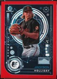 Jackson Holliday [Red Refractor] #BAI-6