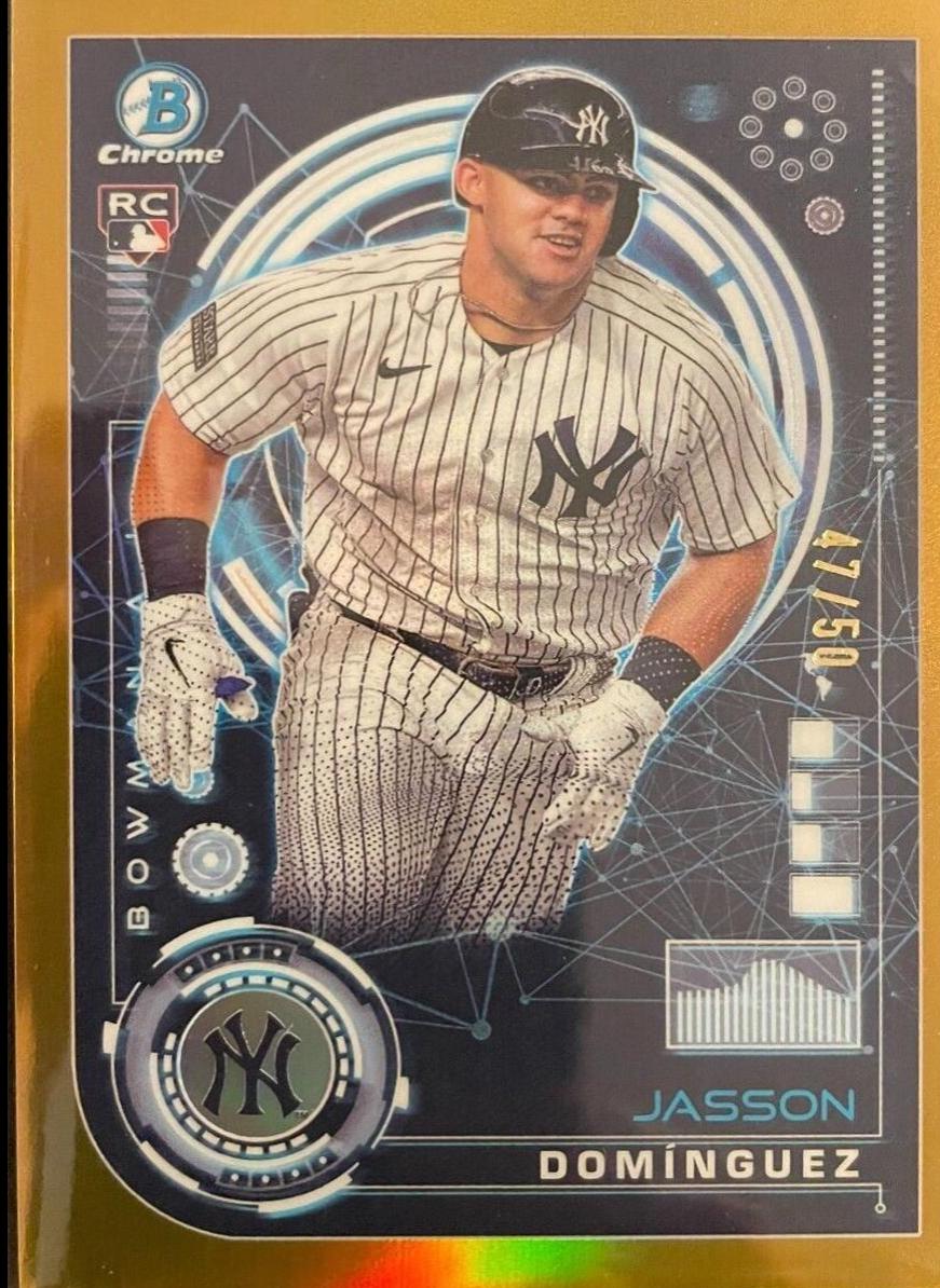 Jasson Dominguez [Gold Refractor] #BAI-8