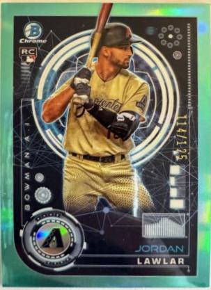 Jordan Lawlar [Aqua Refractor] #BAI-5