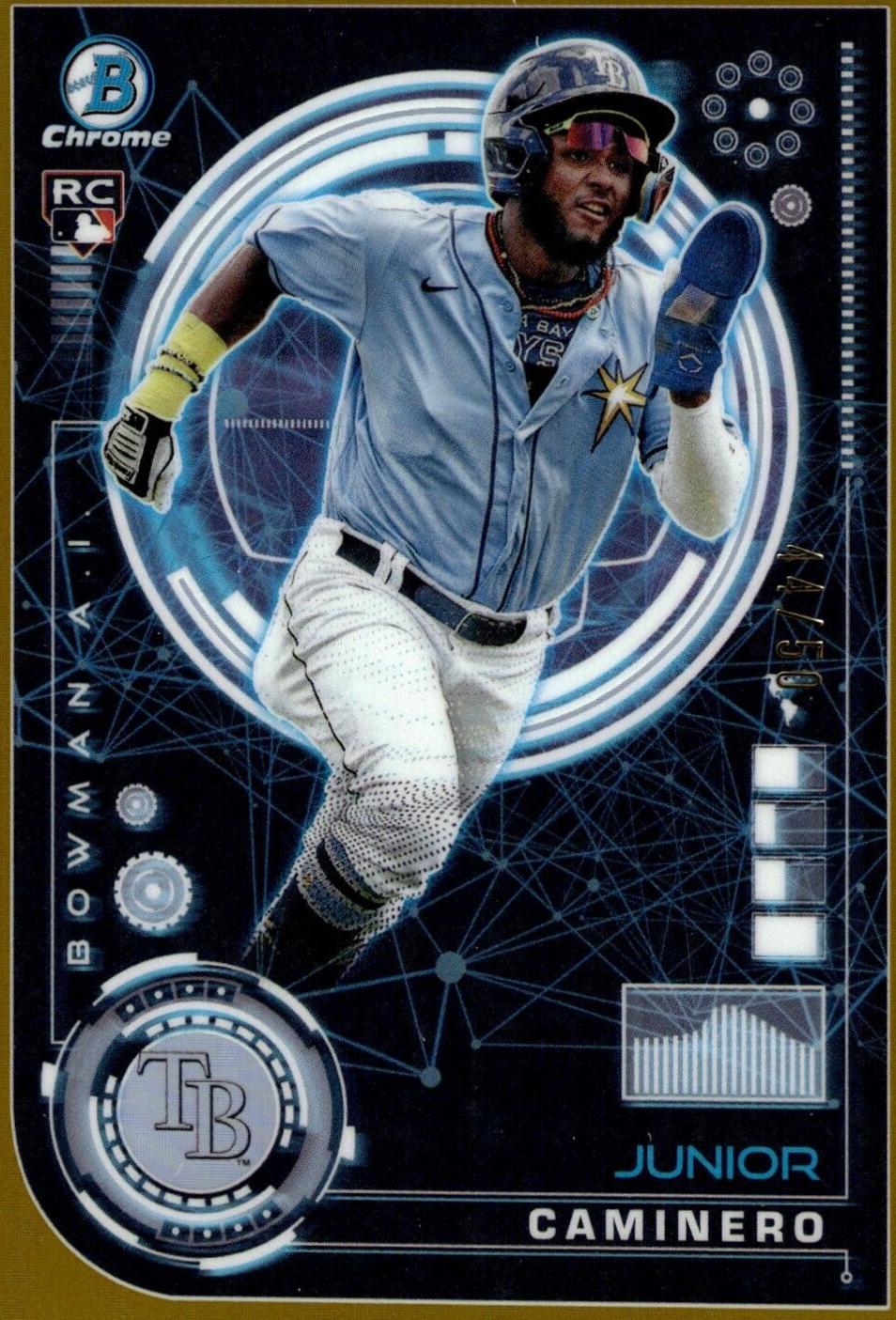 Junior Caminero [Gold Refractor] #BAI-20