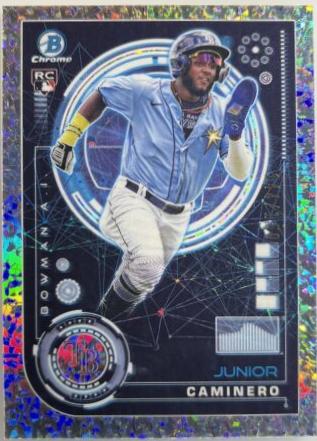 Junior Caminero [Mini-Diamond Refractor] #BAI-20