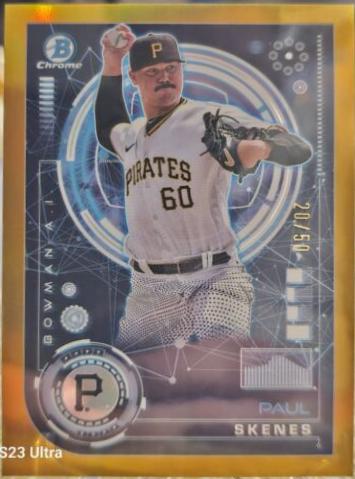 Paul Skenes [Gold Refractor] #BAI-15