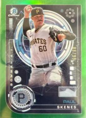 Paul Skenes [Green Refractor] #BAI-15
