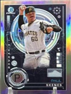 Paul Skenes [Orange Refractor] #BAI-15
