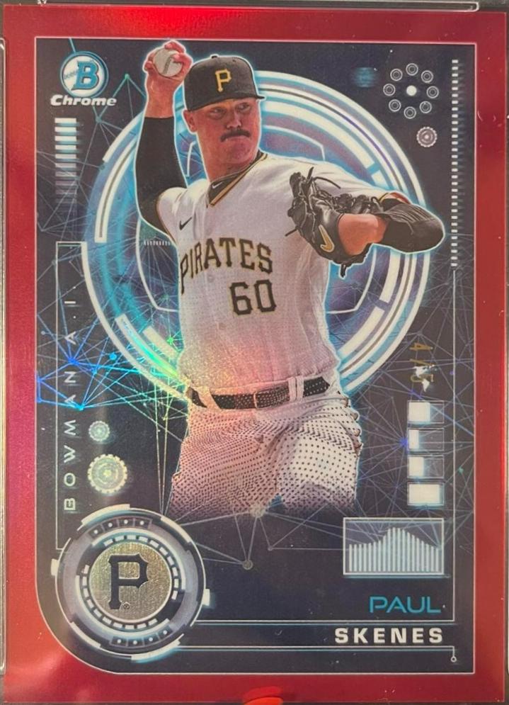 Paul Skenes [Red Refractor] #BAI-15
