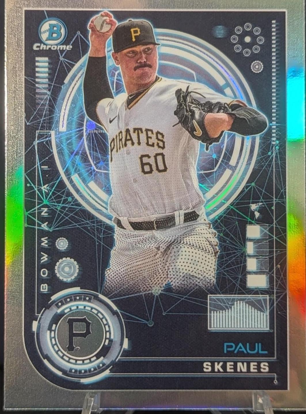 Paul Skenes [Silver Refractor] #BAI-15