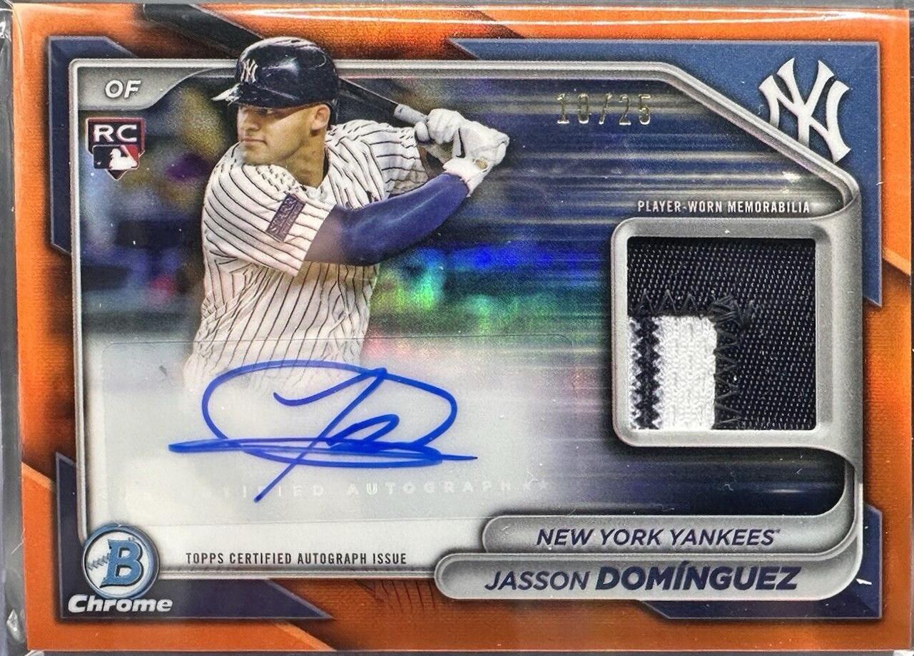 Jasson Dominguez [Orange Refractor] #BCAR-JD