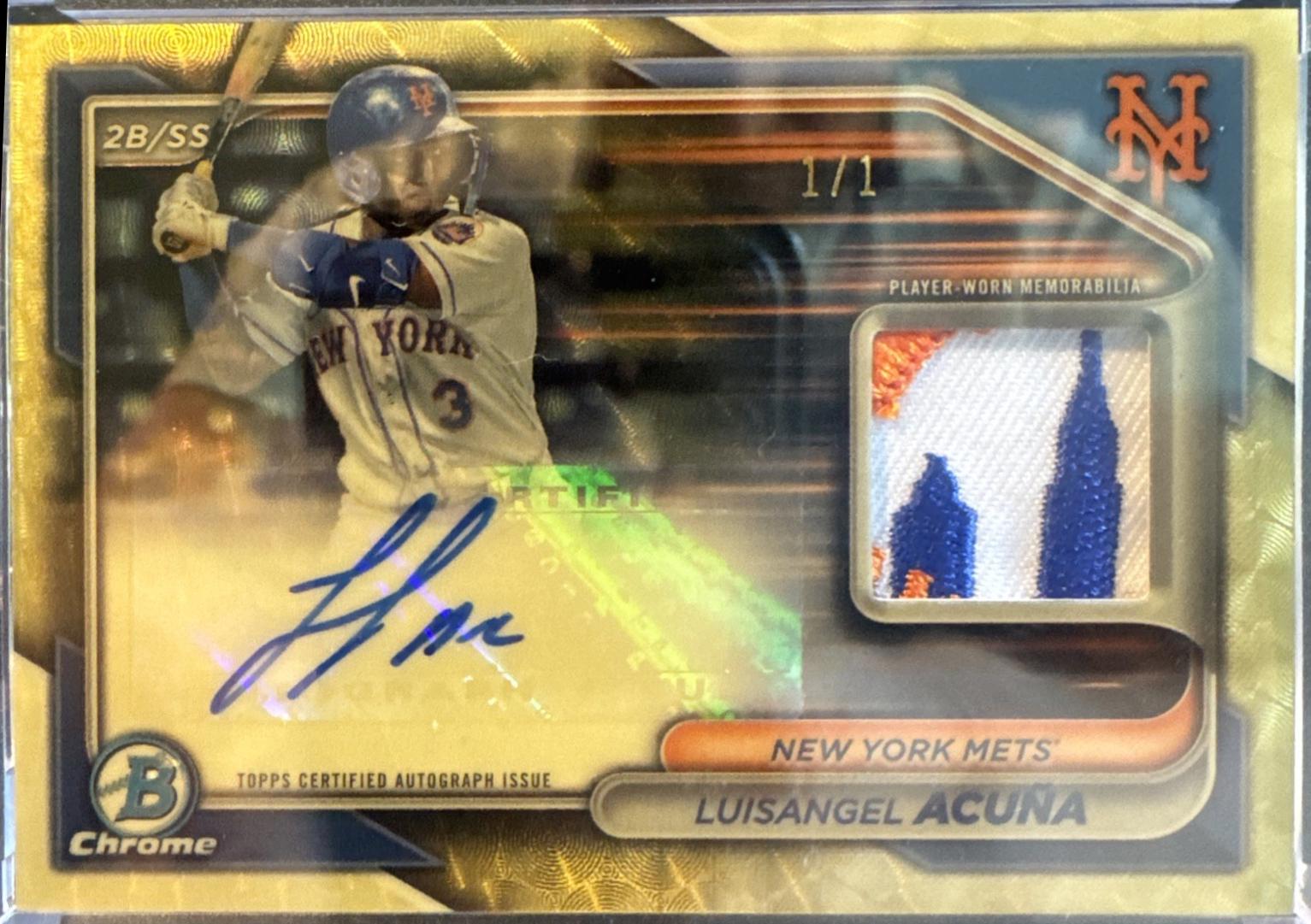 Luisangel Acuna [Superfractor] #BCAR-LA