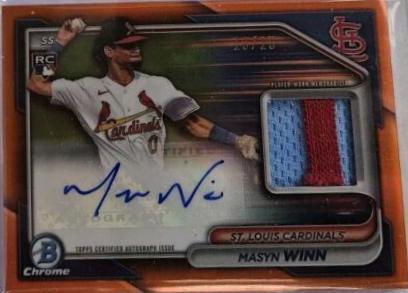 Masyn Winn [Orange Refractor] #BCAR-MW