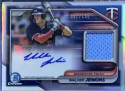 Walker Jenkins [Orange Refractor] #BCAR-WJ