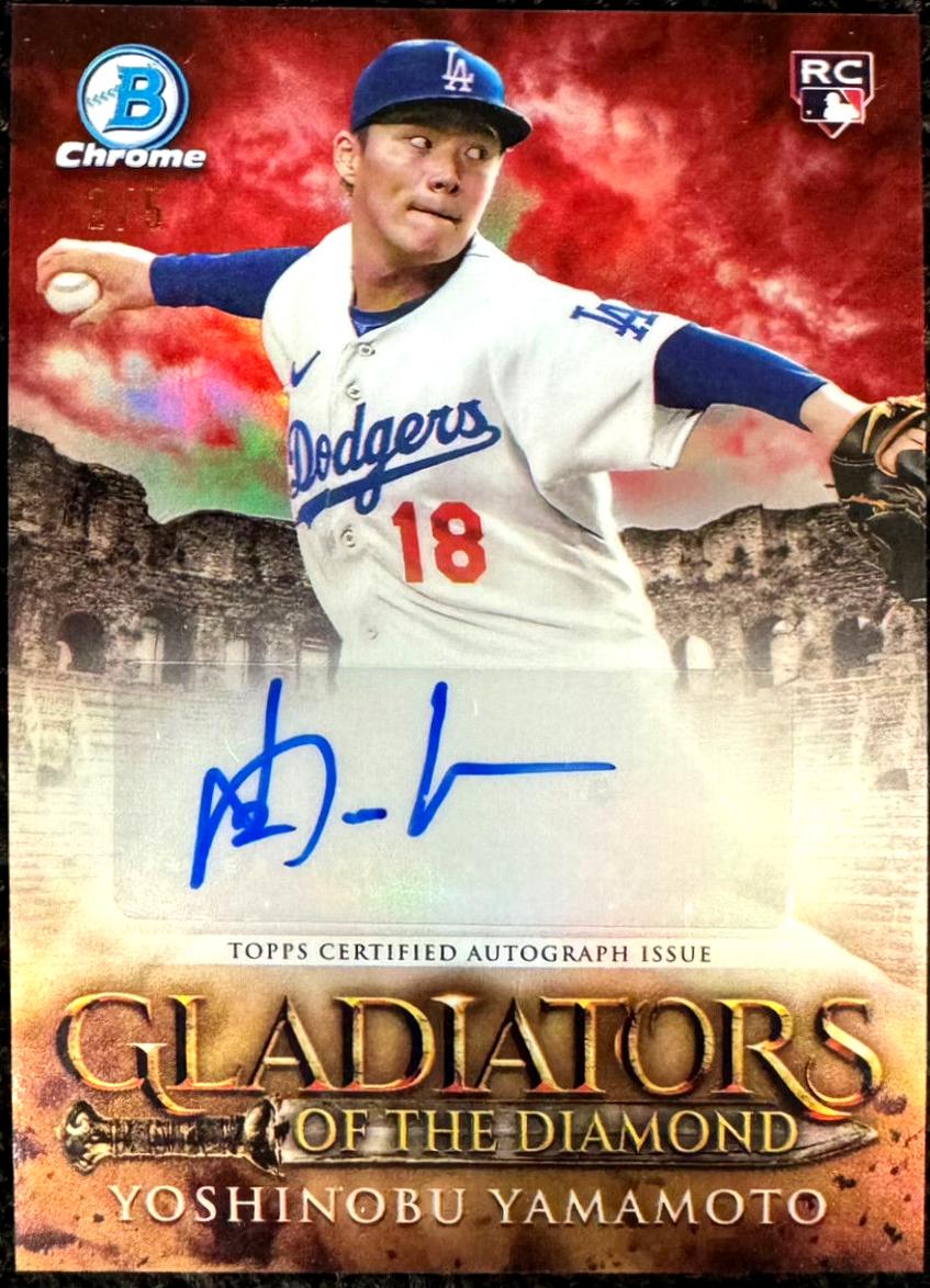 Yoshinobu Yamamoto [Red Refractor] #GDA-YY