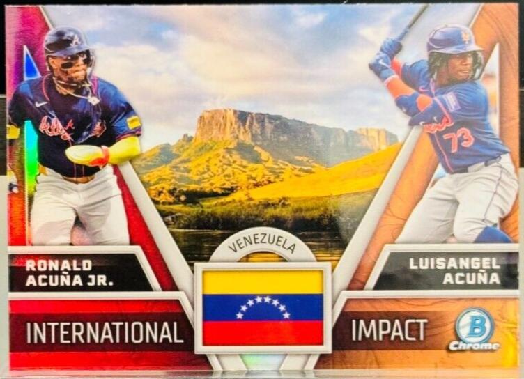 Luisangel Acuna / Ronald Acuna Jr. [Orange Refractor] #II-24