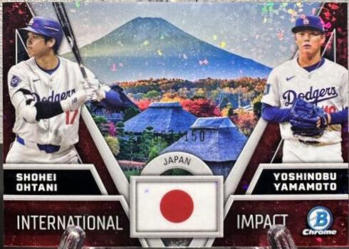Shohei Ohtani / Yoshinobu Yamamoto [Mini-Diamond Refractor] #II-1