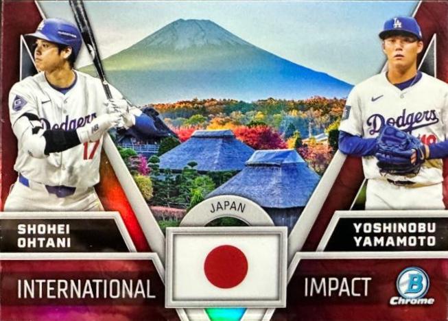 Shohei Ohtani / Yoshinobu Yamamoto[Red Refractor] #II-1