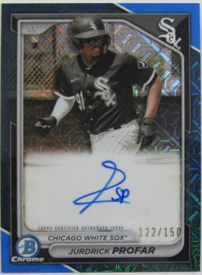 Jurdrick Profar [Blue Mojo Refractor] #BMA-JPR