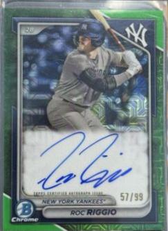 Roc Riggio [Green Mojo Refractor] #BMA-RR
