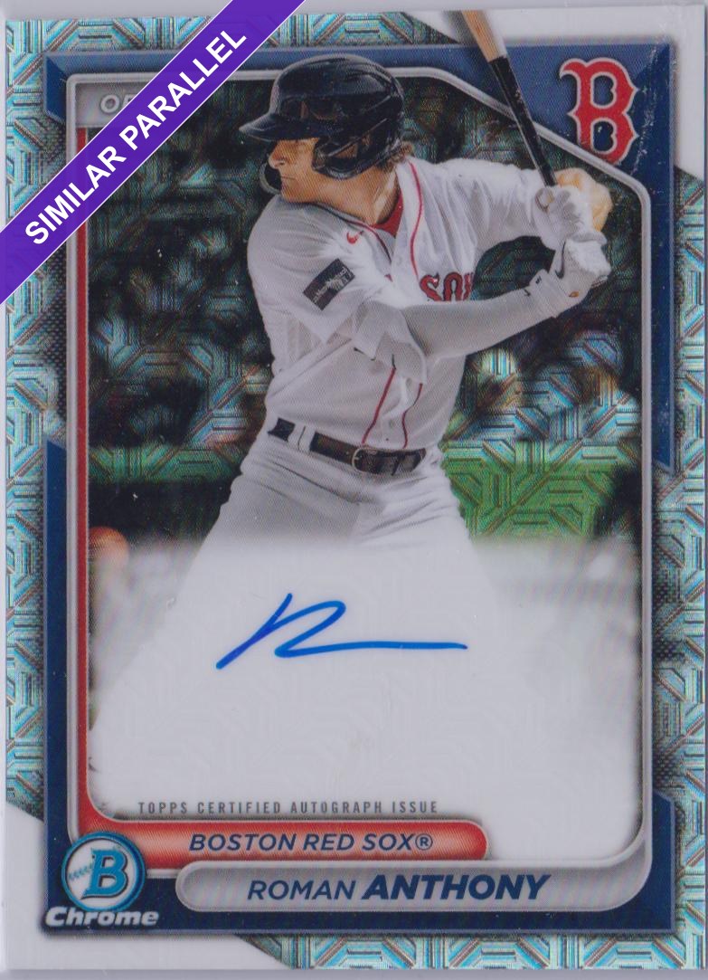 Roman Anthony [Blue Mojo Refractor] #BMA-RA