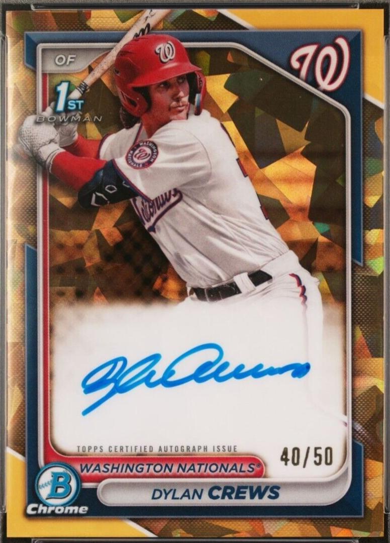 Dylan Crews [Gold] #BSPA-DC