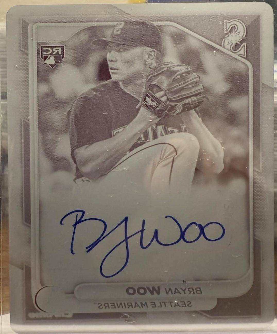 Bryan Woo [Printing Plate] #CRA-BW