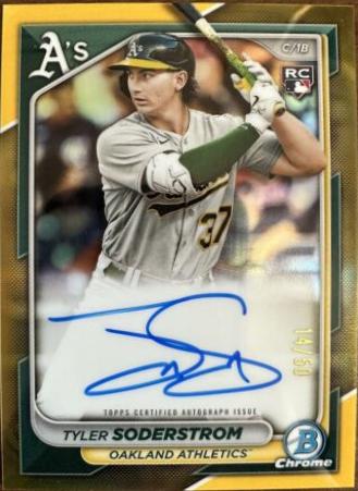 Tyler Soderstrom [Gold] #CRA-TS