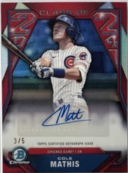 Cole Mathis [Red Refractor] #C24-CMA