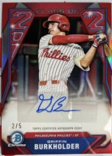 Griffin Burkholder [Red Refractor] #C24-GB