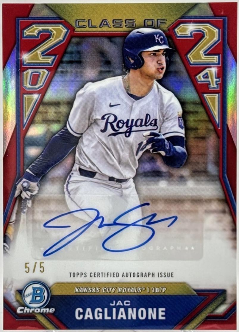 Jac Caglianone [Red Refractor] #C24-JC