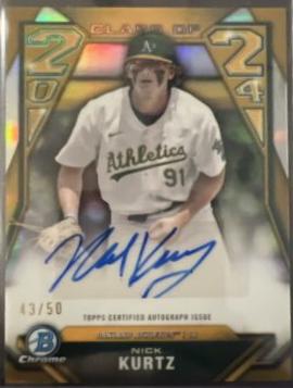Nick Kurtz [Gold Refractor] #C24-NK
