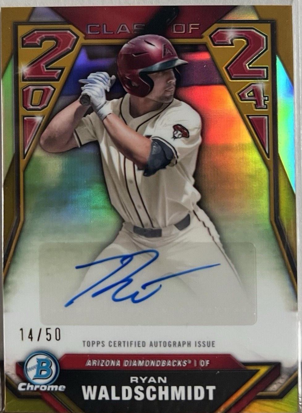 Ryan Waldschmidt [Gold Refractor] #C24-RW