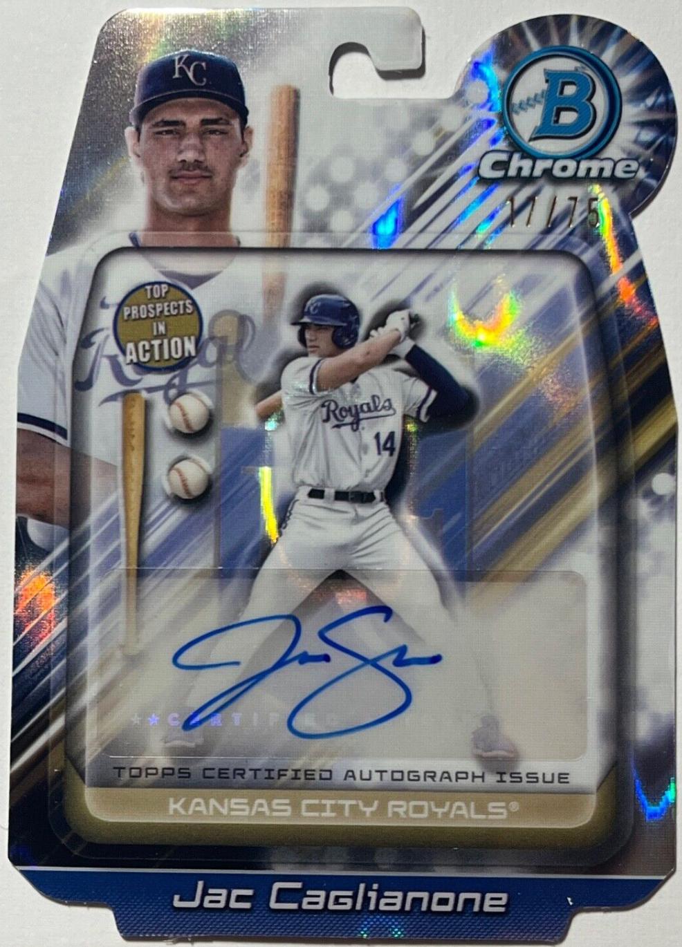 Jac Caglianone [Lava Refractor] #BIA-JC