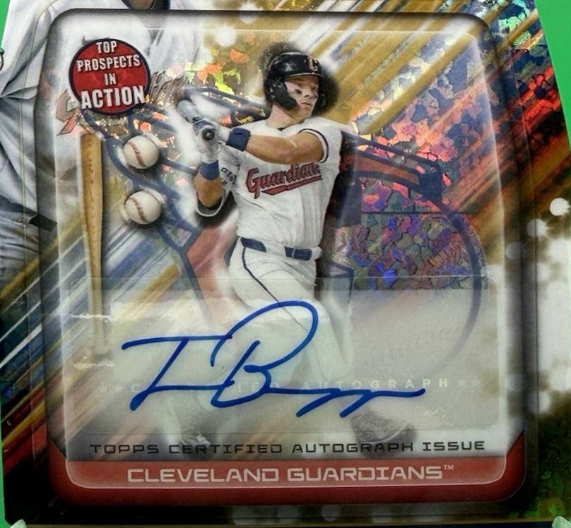 Travis Bazzana [Gold Mini-Diamond Refractor] #BIA-TB