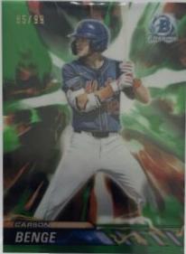 Carson Benge [Green Refractor] #PP-8