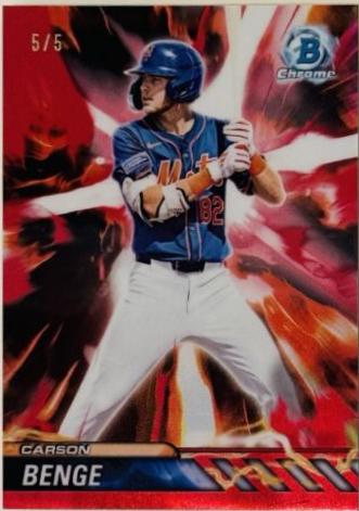 Carson Benge [Red Refractor] #PP-8