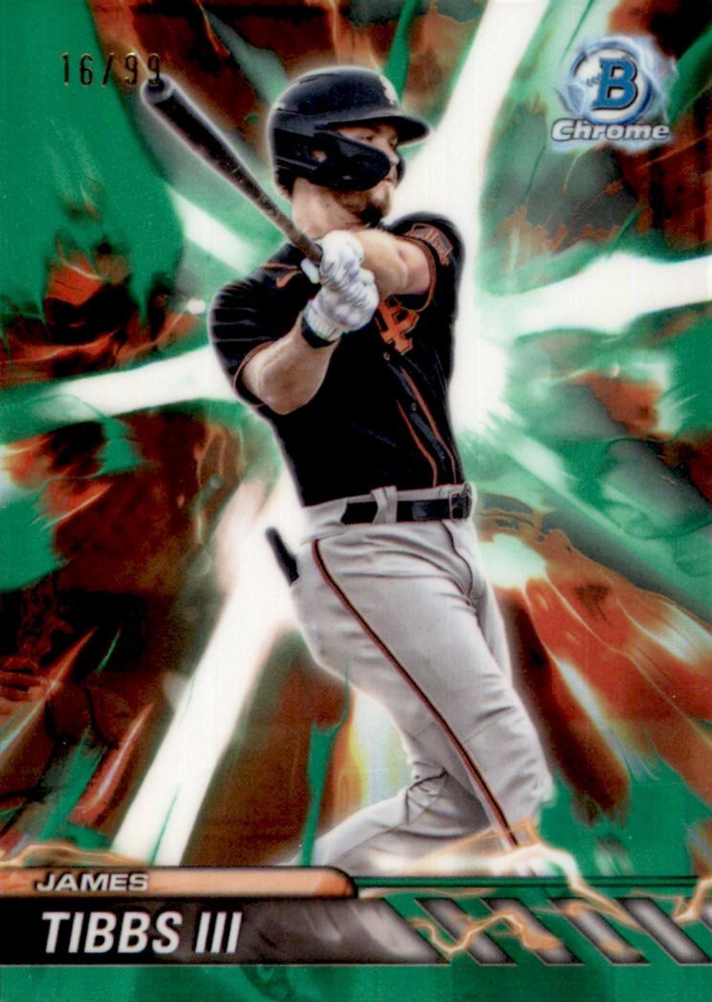 James Tibbs III [Green Refractor] #PP-6