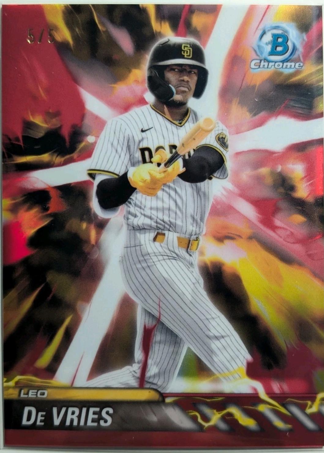 Leo De Vries [Red Refractor] #PP-19