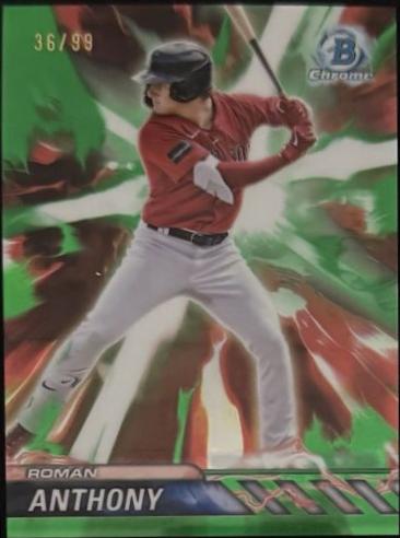 Roman Anthony [Green Refractor] #PP-18