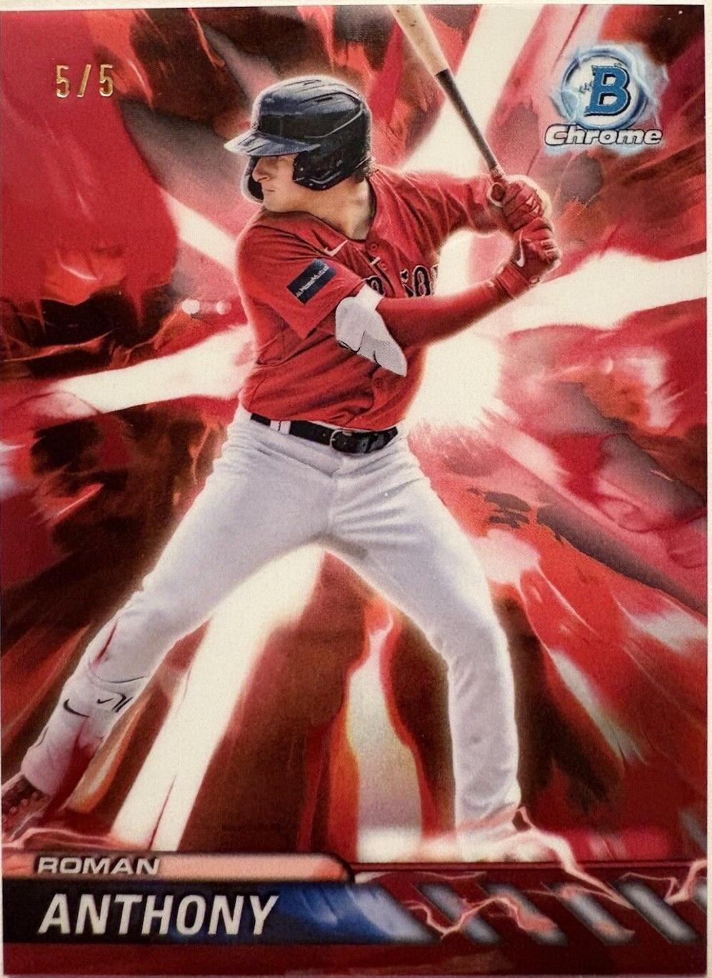Roman Anthony [Red Refractor] #PP-18