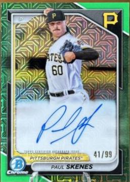 Paul Skenes [Green Refractor] #BMA-PS