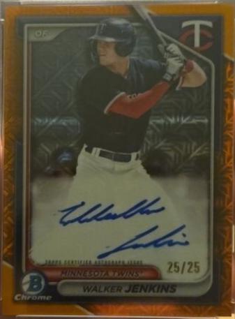 Walker Jenkins [Orange Refractor] #BMA-WJ